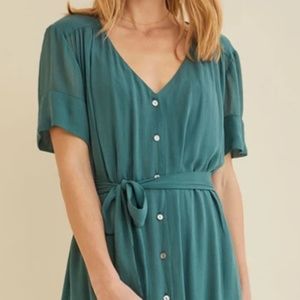 Amour Vert Cupro Dress, M